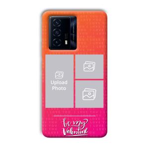 To My Valentine Customized Printed Back Cover for IQOO Z5