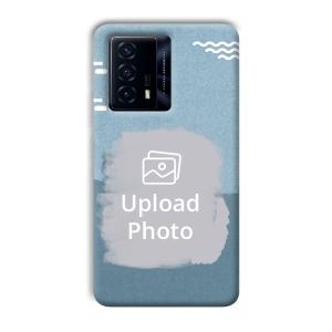 Waves Customized Printed Back Cover for IQOO Z5