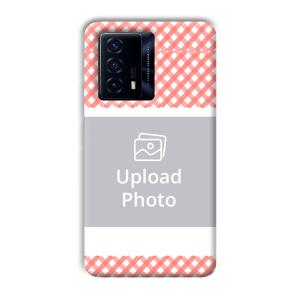 Cloth Pattern Customized Printed Back Cover for IQOO Z5