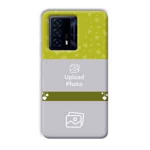 Moss Green Customized Printed Back Cover for IQOO Z5