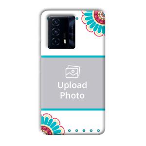 Floral  Customized Printed Back Cover for IQOO Z5