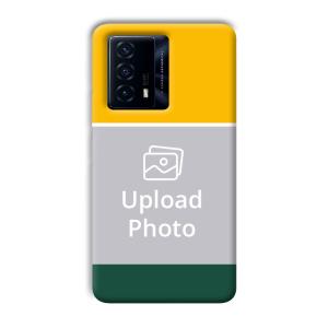 Yellow Green Customized Printed Back Cover for IQOO Z5