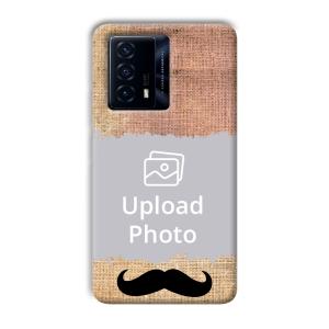 Moustache Customized Printed Back Cover for IQOO Z5