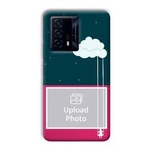 On The Clouds Customized Printed Back Cover for IQOO Z5