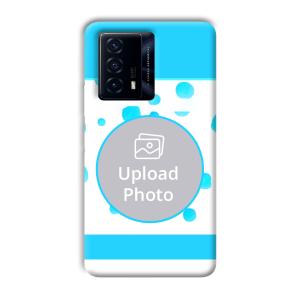 Bluish Customized Printed Back Cover for IQOO Z5