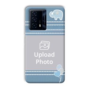 Elephant Customized Printed Back Cover for IQOO Z5