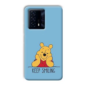 Winnie The Pooh Phone Customized Printed Back Cover for IQOO Z5