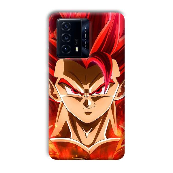 Goku Design Phone Customized Printed Back Cover for IQOO Z5