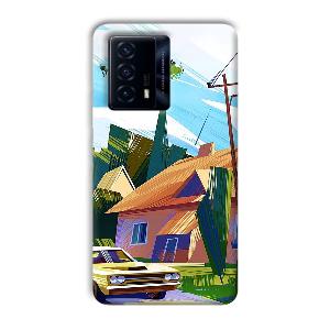 Car  Phone Customized Printed Back Cover for IQOO Z5