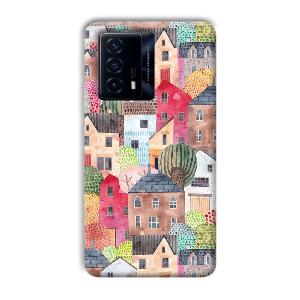 Colorful Homes Phone Customized Printed Back Cover for IQOO Z5