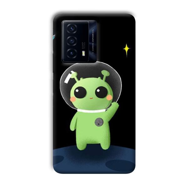 Alien Character Phone Customized Printed Back Cover for IQOO Z5