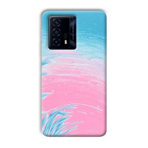 Pink Water Phone Customized Printed Back Cover for IQOO Z5