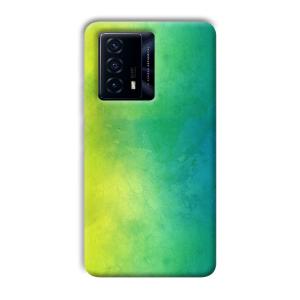 Green Pattern Phone Customized Printed Back Cover for IQOO Z5