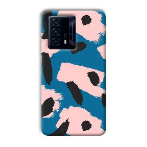 Black Dots Pattern Phone Customized Printed Back Cover for IQOO Z5