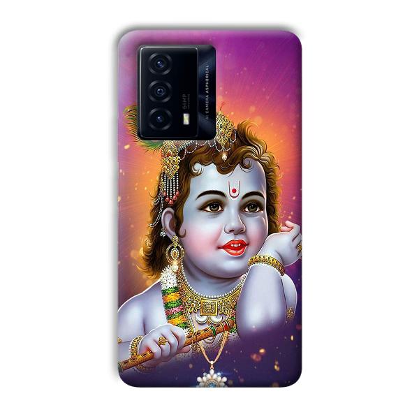 Krshna Phone Customized Printed Back Cover for IQOO Z5