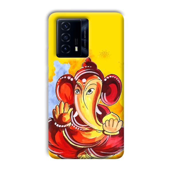 Ganesha Ji Phone Customized Printed Back Cover for IQOO Z5