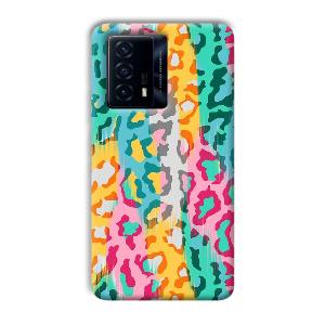 Colors Phone Customized Printed Back Cover for IQOO Z5