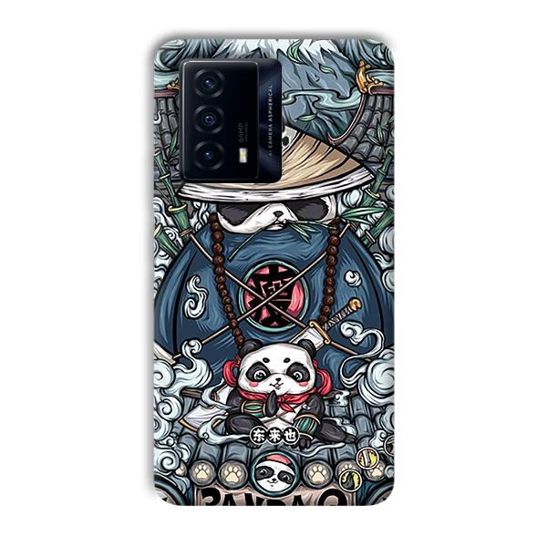 Panda Q Phone Customized Printed Back Cover for IQOO Z5