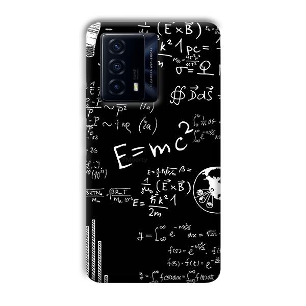 E is Equal To MC2 Phone Customized Printed Back Cover for IQOO Z5