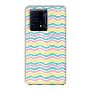 Wavy Designs Phone Customized Printed Back Cover for IQOO Z5