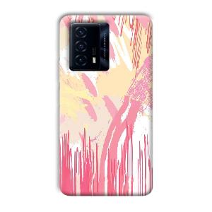 Pink Pattern Designs Phone Customized Printed Back Cover for IQOO Z5