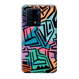 Patterns Phone Customized Printed Back Cover for IQOO Z5