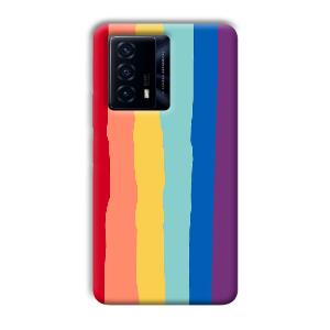Vertical Paint Phone Customized Printed Back Cover for IQOO Z5