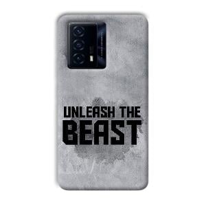 Unleash The Beast Phone Customized Printed Back Cover for IQOO Z5