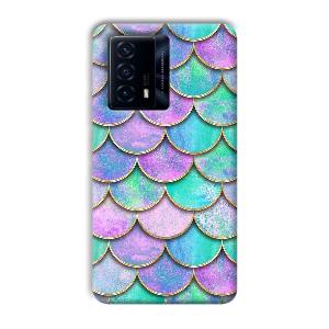 Mermaid Design Phone Customized Printed Back Cover for IQOO Z5