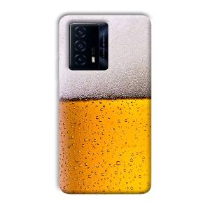 Beer Design Phone Customized Printed Back Cover for IQOO Z5