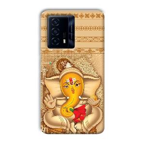 Ganesha Phone Customized Printed Back Cover for IQOO Z5