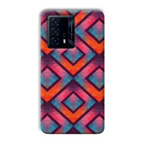 Colorful Boxes Phone Customized Printed Back Cover for IQOO Z5