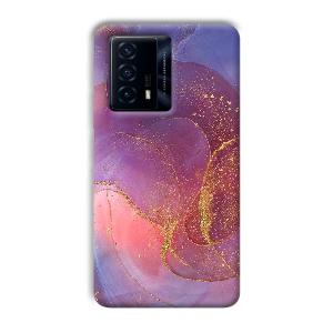 Sparkling Marble Phone Customized Printed Back Cover for IQOO Z5