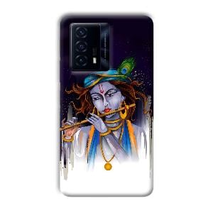 Krishna Phone Customized Printed Back Cover for IQOO Z5