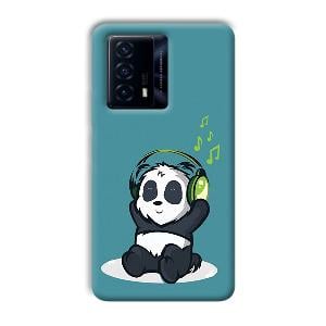 Panda  Phone Customized Printed Back Cover for IQOO Z5