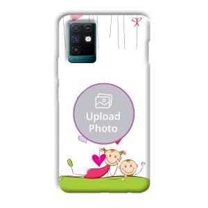 Children's Design Customized Printed Back Cover for Infinix Note 10