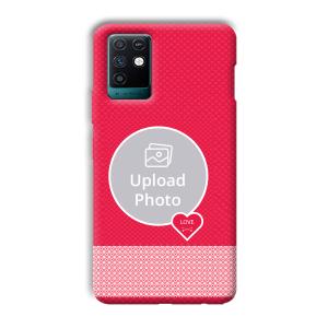 Love Symbol Customized Printed Back Cover for Infinix Note 10