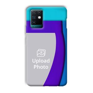 Blue Waves Customized Printed Back Cover for Infinix Note 10