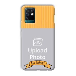 Family Customized Printed Back Cover for Infinix Note 10