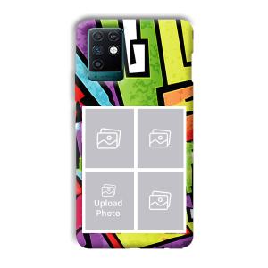 Pop of Colors Customized Printed Back Cover for Infinix Note 10
