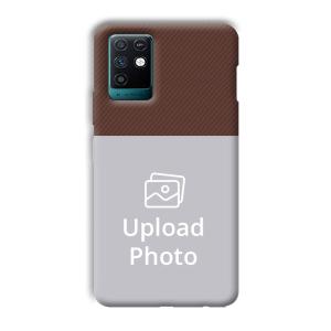 Brown Customized Printed Back Cover for Infinix Note 10