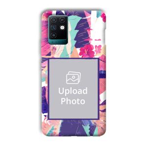 Palm Leaves Customized Printed Back Cover for Infinix Note 10