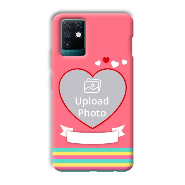 Love Customized Printed Back Cover for Infinix Note 10