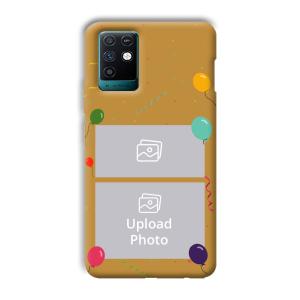 Balloons Customized Printed Back Cover for Infinix Note 10