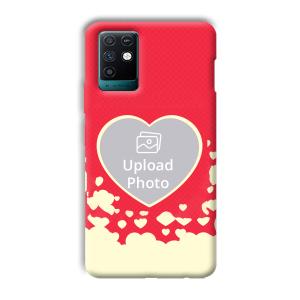 Heart Customized Printed Back Cover for Infinix Note 10