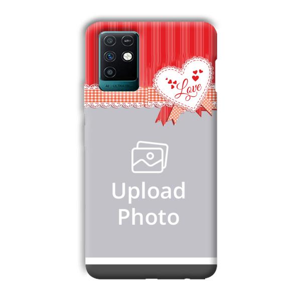 Valentine Customized Printed Back Cover for Infinix Note 10