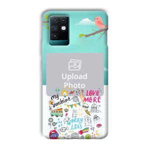Holiday  Customized Printed Back Cover for Infinix Note 10