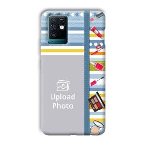 Makeup Theme Customized Printed Back Cover for Infinix Note 10