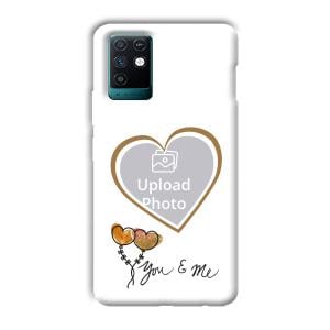 You & Me Customized Printed Back Cover for Infinix Note 10