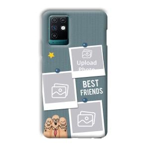 Best Friends Customized Printed Back Cover for Infinix Note 10